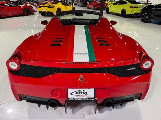2015 Ferrari 458 Speciale Aperta Rosso Corsa paint, Livrea Tricolore E Oro, carbon racing seats AND MUCH MORE!! Fort Lauderdale FL
