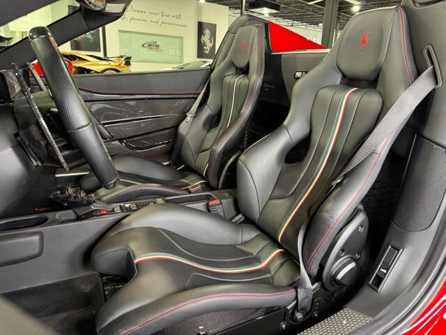 2015 Ferrari 458 Speciale Aperta Rosso Corsa paint, Livrea Tricolore E Oro, carbon racing seats AND MUCH MORE!! Fort Lauderdale FL