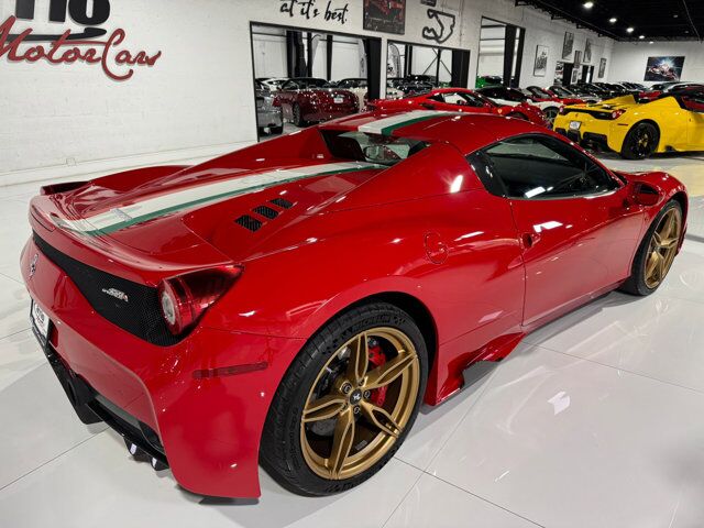 2015 Ferrari 458 Speciale Aperta Rosso Corsa paint, Livrea Tricolore E Oro, carbon racing seats AND MUCH MORE!! Fort Lauderdale FL