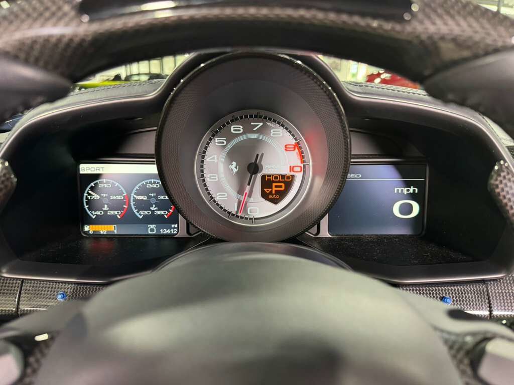 2015 Ferrari 458 Spider Blu Mirabeau paint, JBL Professional audio system, carbon fiber racing seats AND MUCH MORE!! Fort Lauderdale FL