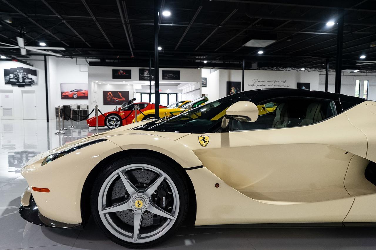 2015 Ferrari LaFerrari ONE-OF-ONE FORMERLY OWNED BY SAMMY HAGAR! Avorio paint, Extra-Range interior, carbon galore & MORE!! Fort Lauderdale FL