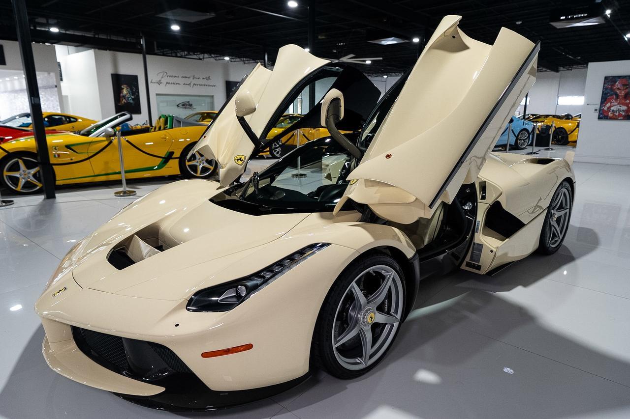 2015 Ferrari LaFerrari ONE-OF-ONE FORMERLY OWNED BY SAMMY HAGAR! Avorio paint, Extra-Range interior, carbon galore & MORE!! Fort Lauderdale FL