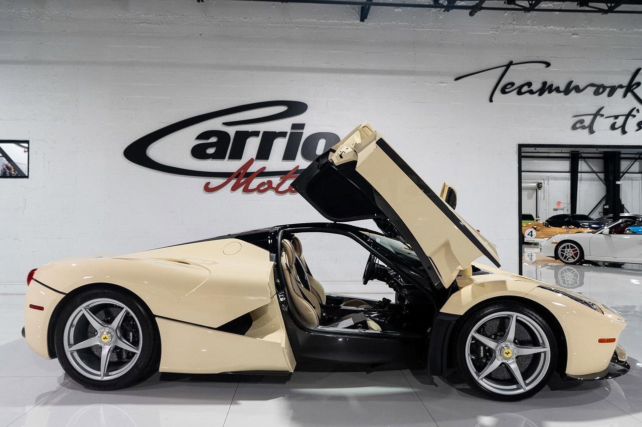 2015 Ferrari LaFerrari ONE-OF-ONE FORMERLY OWNED BY SAMMY HAGAR! Avorio paint, Extra-Range interior, carbon galore & MORE!! Fort Lauderdale FL