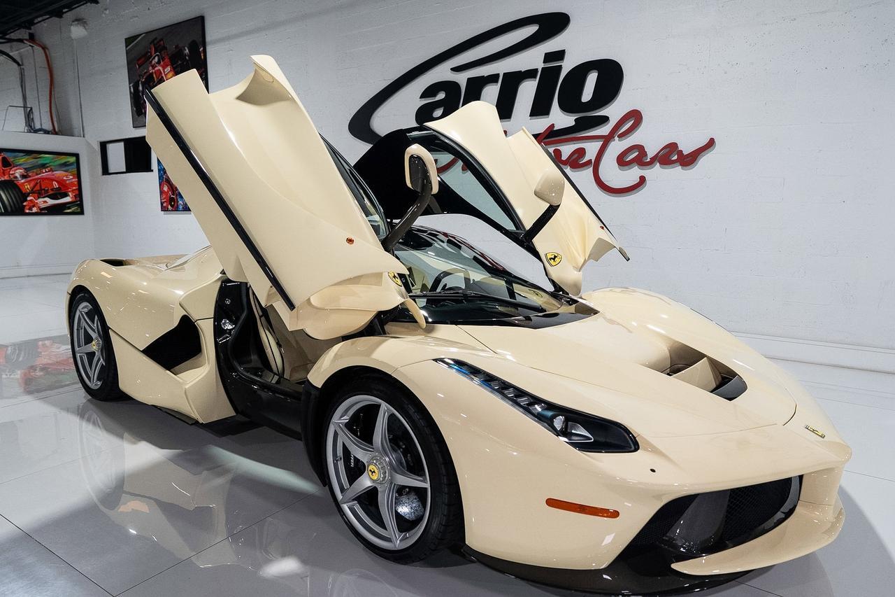 2015 Ferrari LaFerrari ONE-OF-ONE FORMERLY OWNED BY SAMMY HAGAR! Avorio paint, Extra-Range interior, carbon galore & MORE!! Fort Lauderdale FL