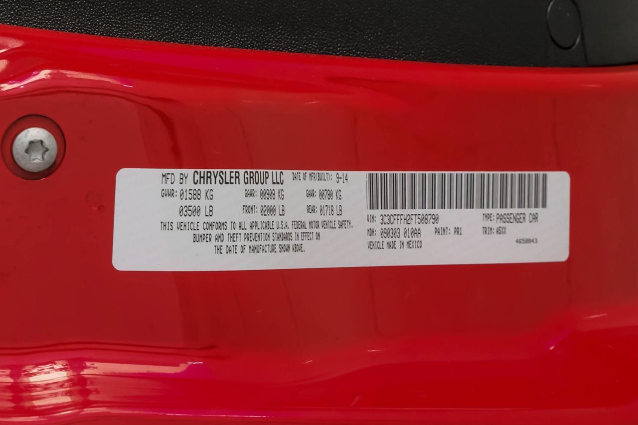 2015 Fiat 500 ABARTH AUTOMATIC BLUETOOTH CRUISE CONTROL REMOTE KEYLESS ENTRY A Carrollton TX