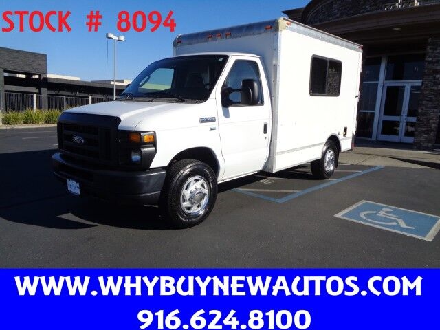 2015 Ford E350 ~ 10ft. Cutaway Box Van ~ Only 13K Miles! Rocklin CA