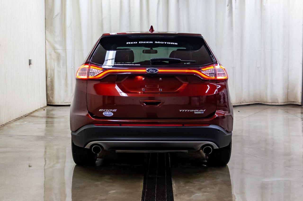 2015 Ford Edge AWD Titanium Leather Nav BCam Red Deer AB