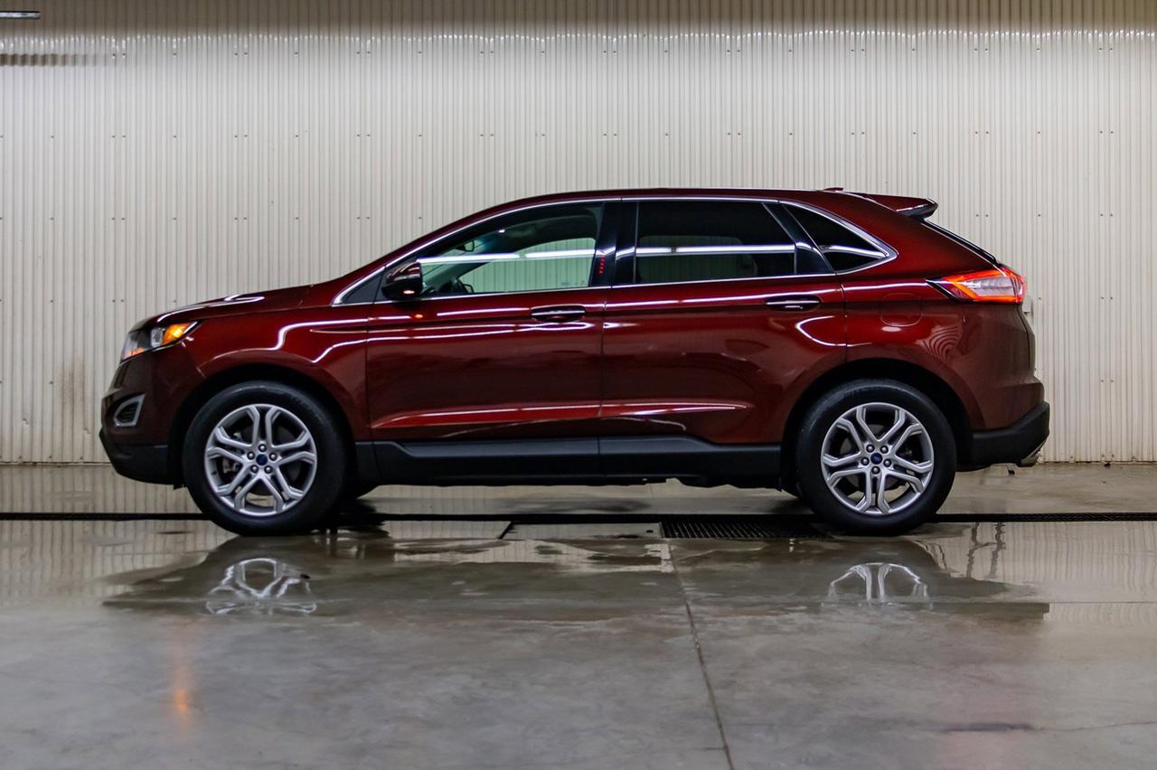 2015 Ford Edge AWD Titanium Leather Nav BCam Red Deer AB