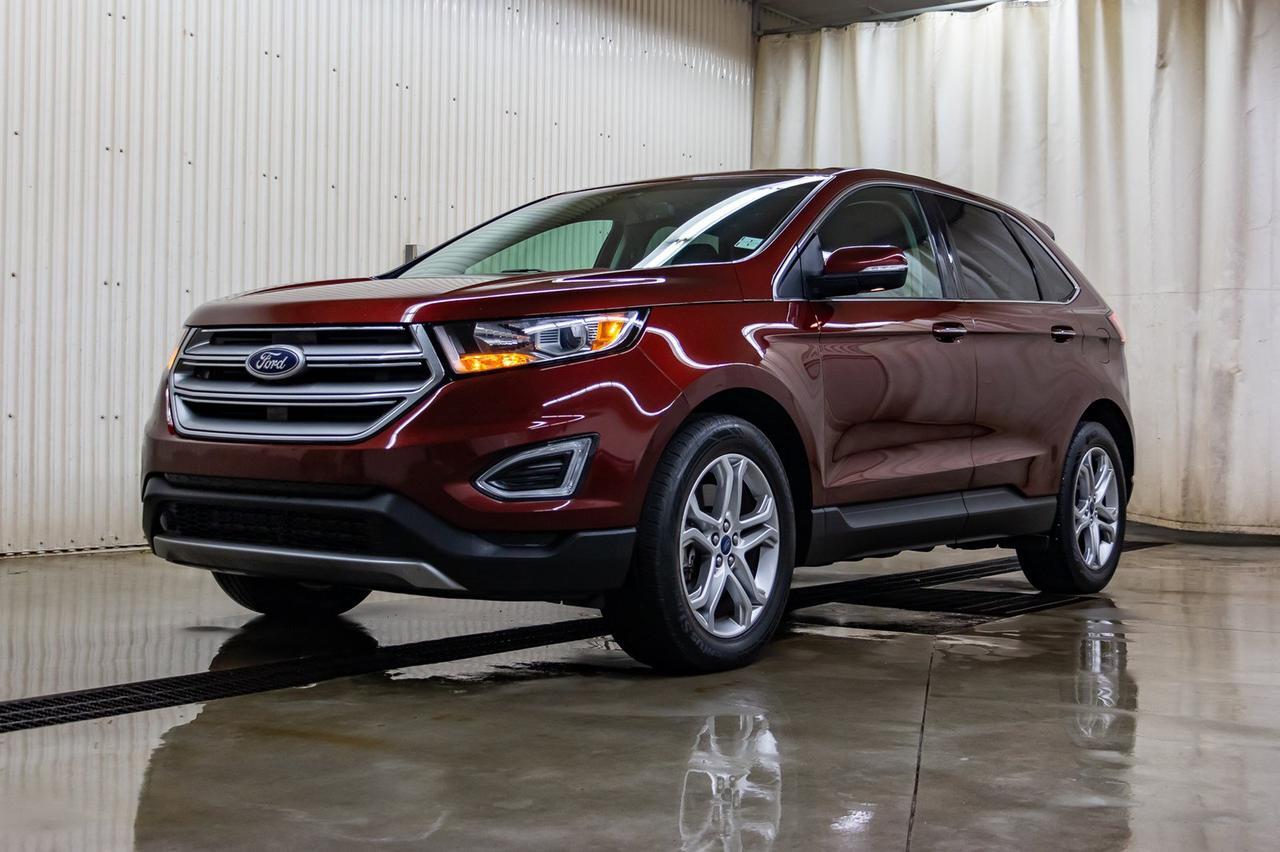 2015 Ford Edge AWD Titanium Leather Nav BCam Red Deer AB