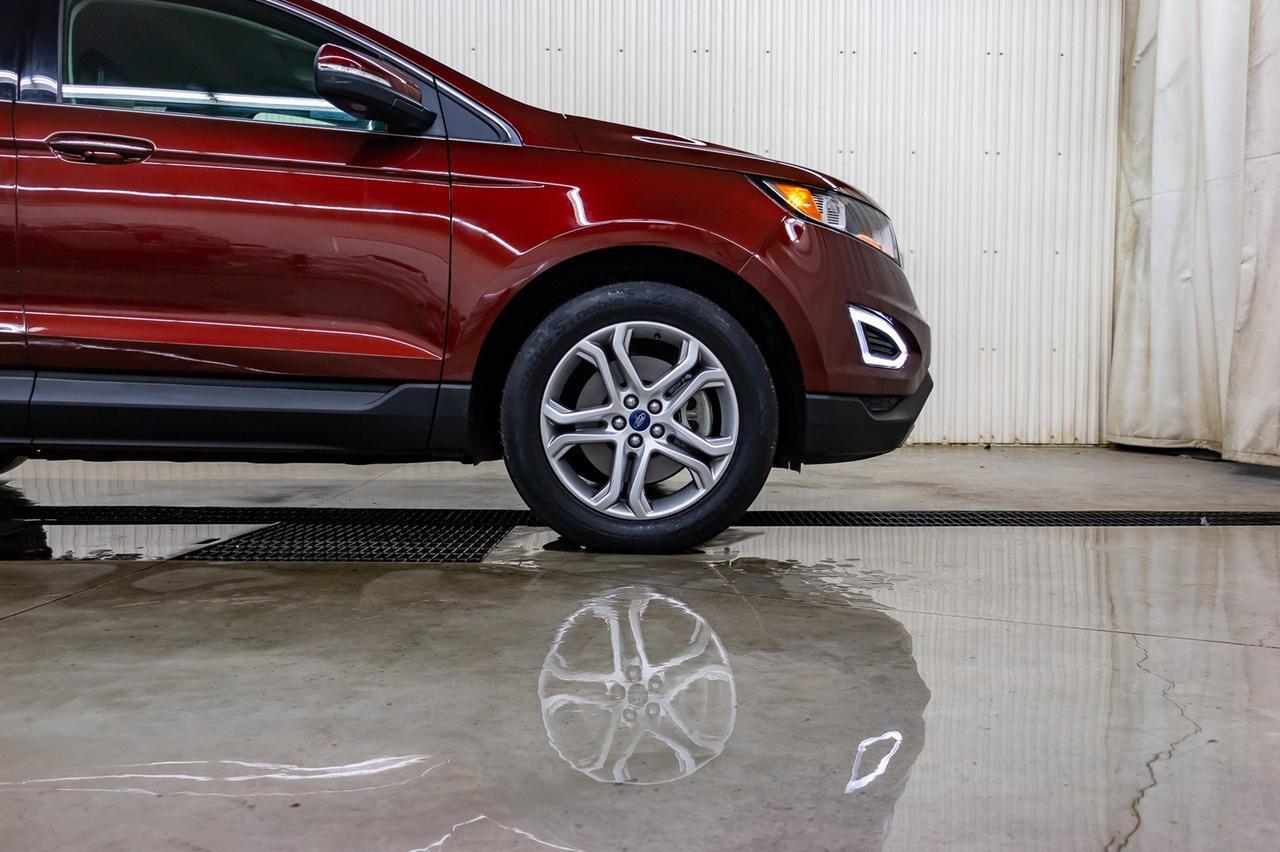 2015 Ford Edge AWD Titanium Leather Nav BCam Red Deer AB