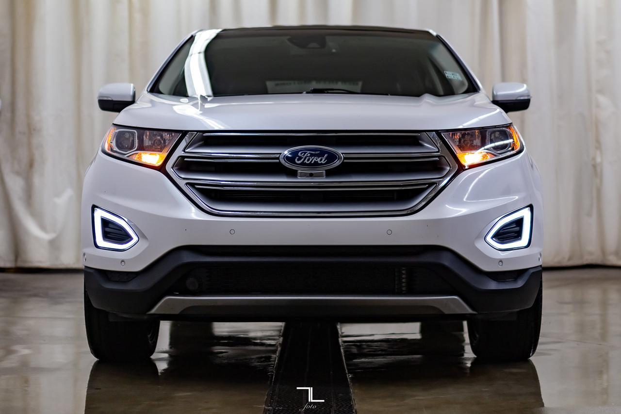 2015 Ford Edge AWD Titanium Leather Roof Nav BCam Red Deer AB