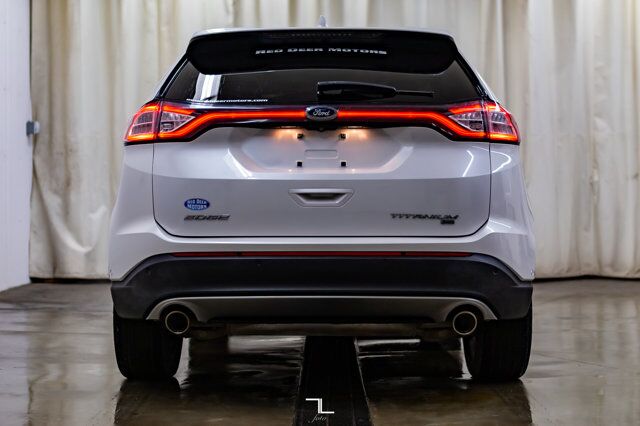 2015 Ford Edge AWD Titanium Leather Roof Nav BCam Red Deer AB