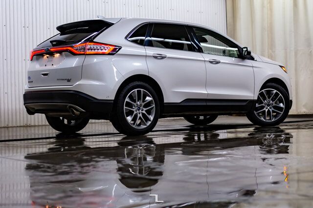 2015 Ford Edge AWD Titanium Leather Roof Nav BCam Red Deer AB