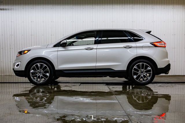 2015 Ford Edge AWD Titanium Leather Roof Nav BCam Red Deer AB
