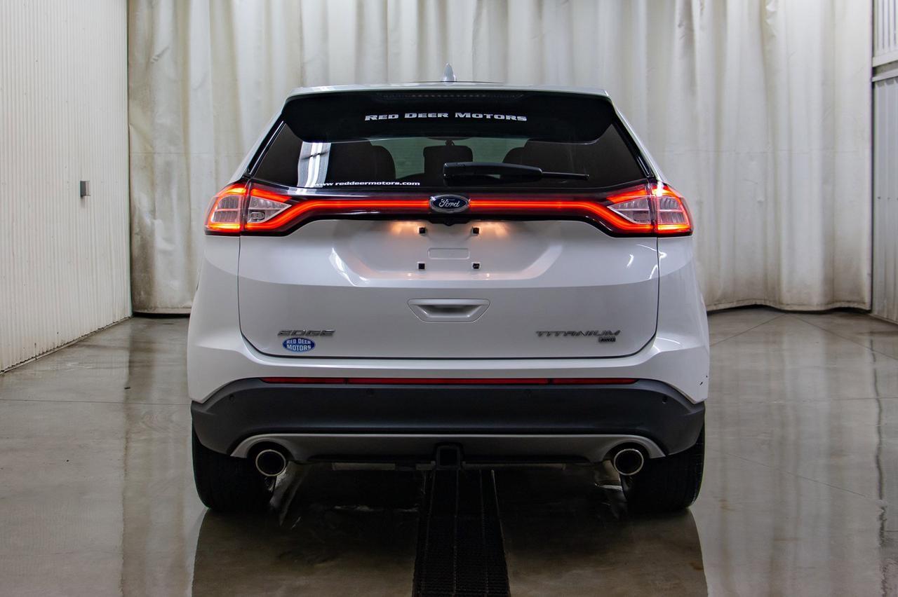 2015 Ford Edge AWD Titanium Leather Roof Nav Red Deer AB