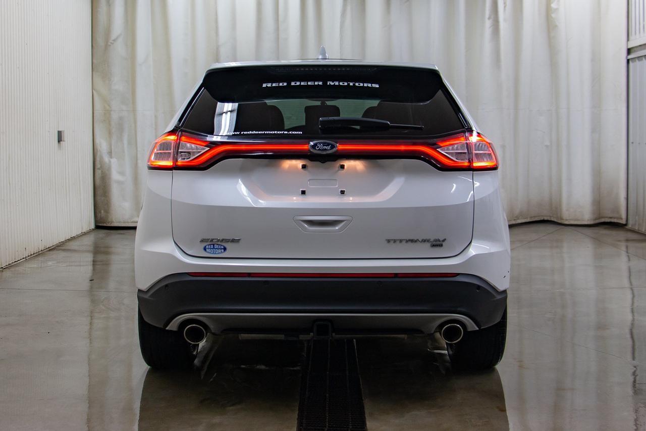 2015 Ford Edge AWD Titanium Leather Roof Nav Red Deer AB