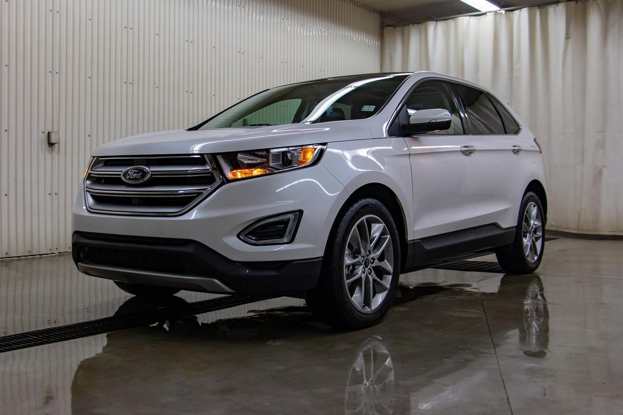 2015 Ford Edge AWD Titanium Leather Roof Nav Red Deer AB