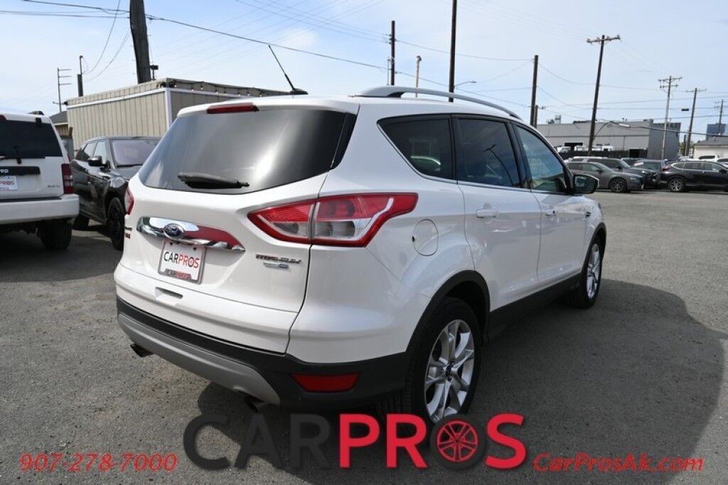 2015 Ford Escape Titanium - AWD - Auto Start - Power & Heated Leather Seats - Panoramic Sunroof - Bluetooth & AUX - Dual Climate Control - Power Liftgate - Back Up Camera - Blind Spot Alert - Keyless Entry & Start - Aluminum Wheels Anchorage AK