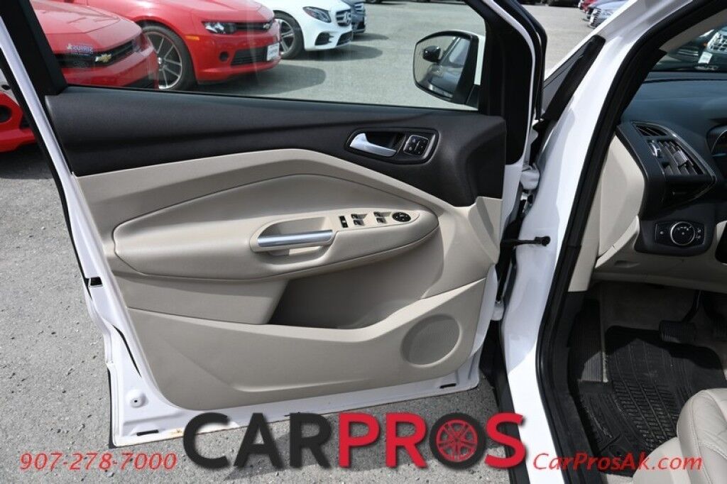 2015 Ford Escape Titanium - AWD - Auto Start - Power & Heated Leather Seats - Panoramic Sunroof - Bluetooth & AUX - Dual Climate Control - Power Liftgate - Back Up Camera - Blind Spot Alert - Keyless Entry & Start - Aluminum Wheels Anchorage AK