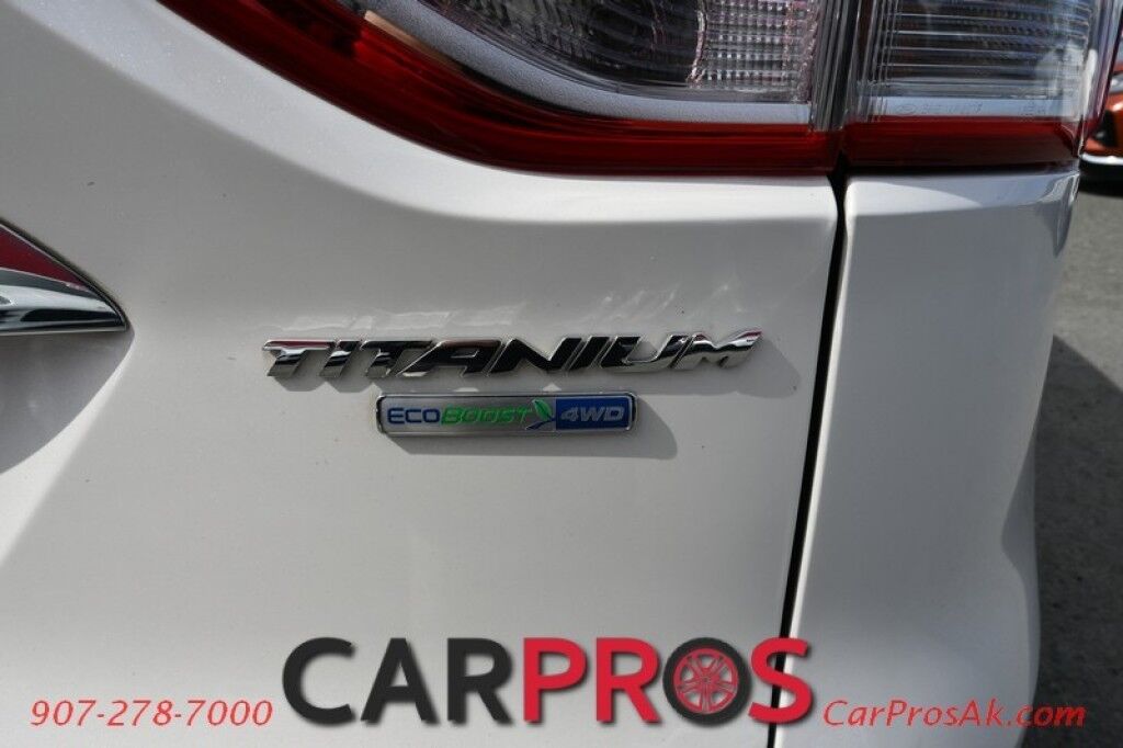 2015 Ford Escape Titanium - AWD - Auto Start - Power & Heated Leather Seats - Panoramic Sunroof - Bluetooth & AUX - Dual Climate Control - Power Liftgate - Back Up Camera - Blind Spot Alert - Keyless Entry & Start - Aluminum Wheels Anchorage AK