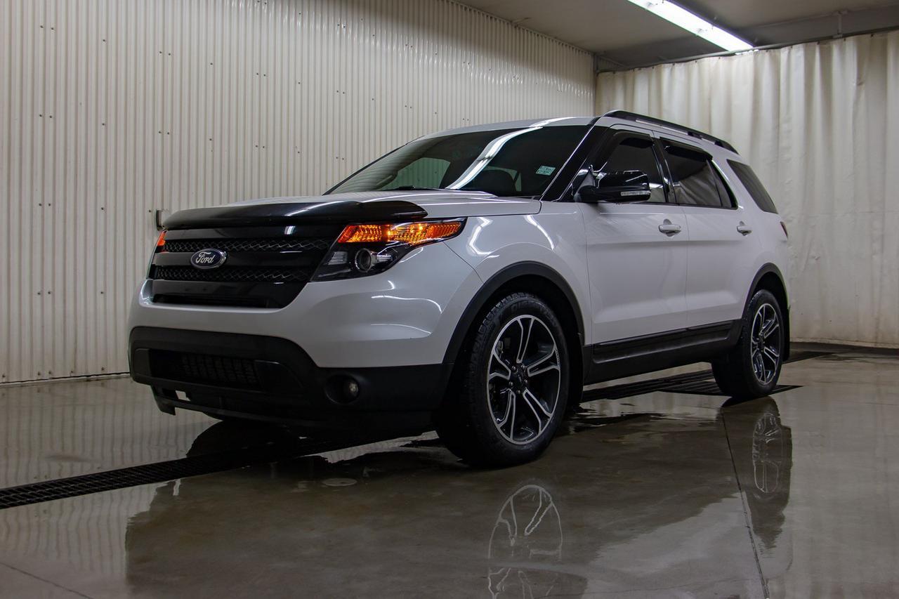 2015 Ford Explorer AWD Sport Leather Roof Nav TV's Red Deer AB