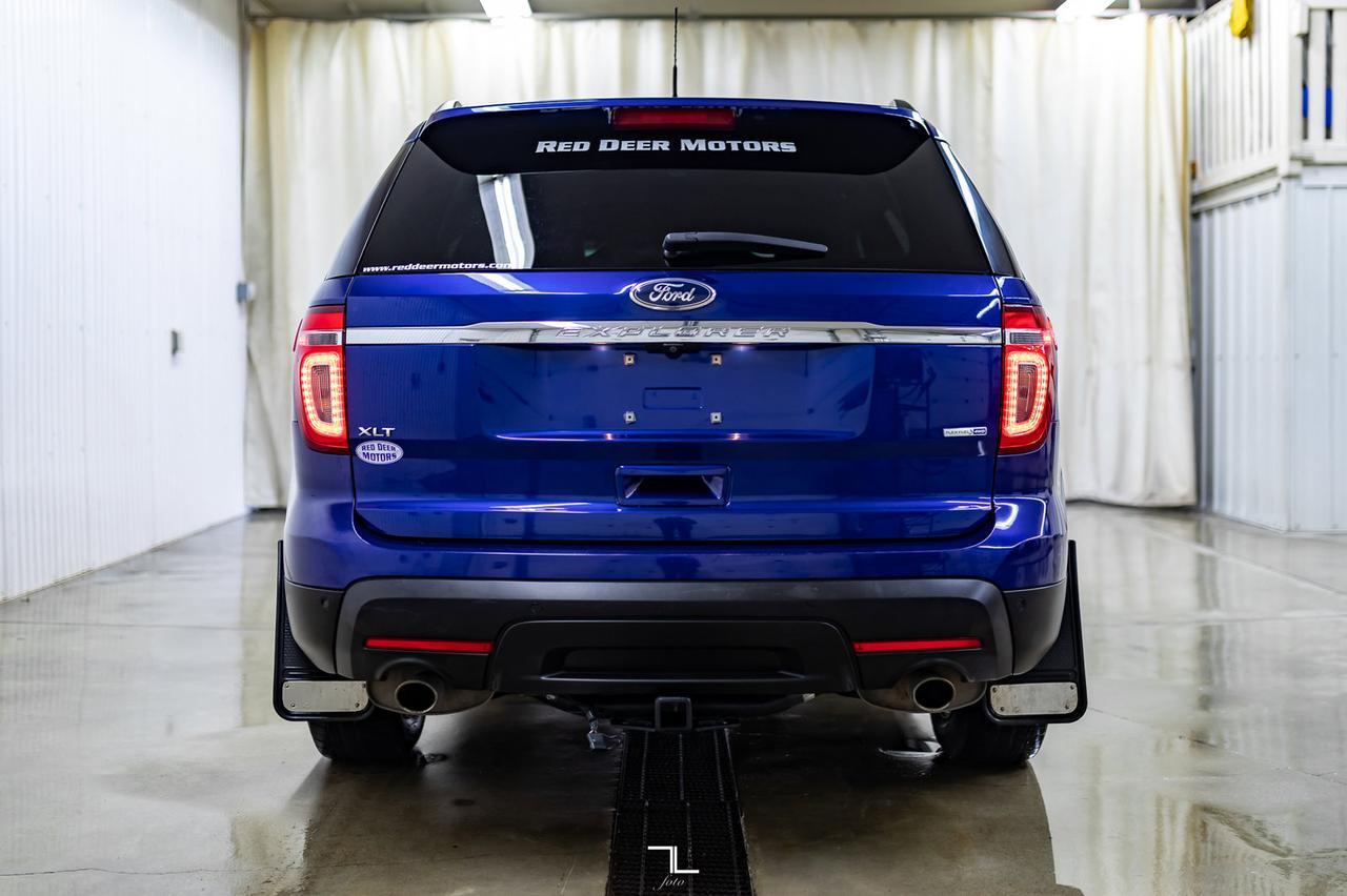 2015 Ford Explorer AWD XLT Luxury Leather BCam 7 Passenger Red Deer AB