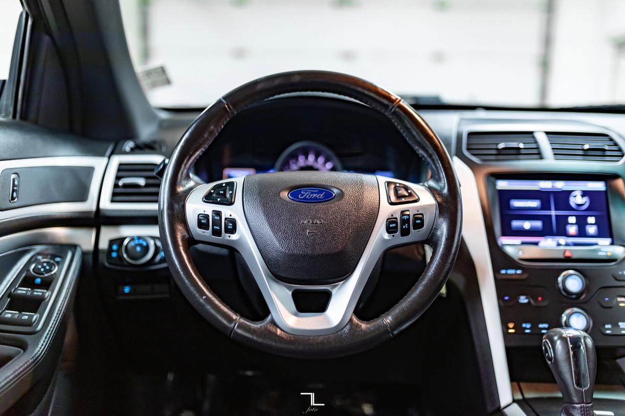 2015 Ford Explorer AWD XLT Luxury Leather BCam 7 Passenger Red Deer AB