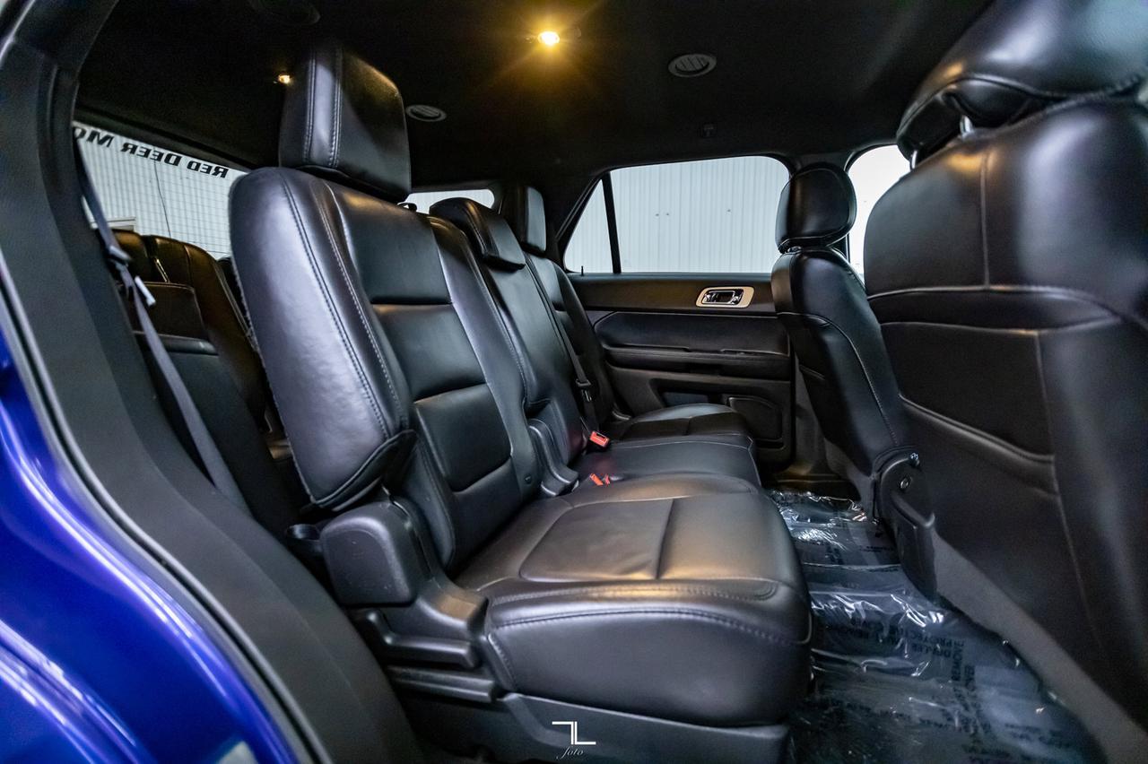 2015 Ford Explorer AWD XLT Luxury Leather BCam 7 Passenger Red Deer AB