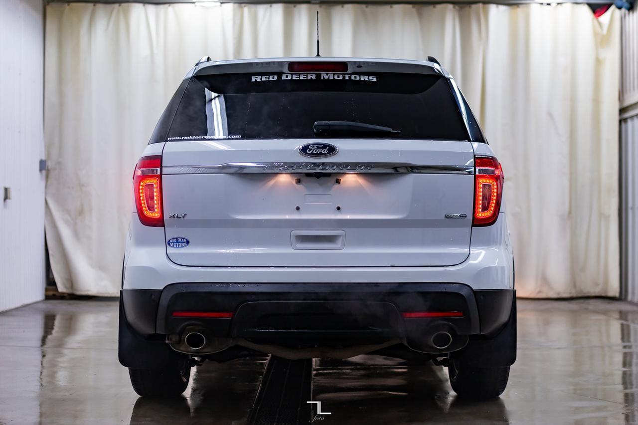 2015 Ford Explorer AWD XLT Luxury Leather BCam 7 Passenger Red Deer AB