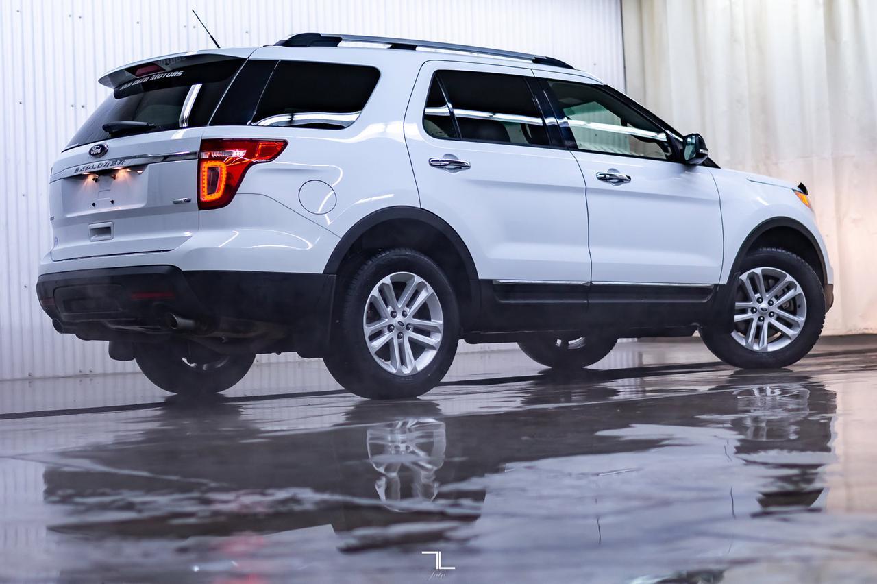 2015 Ford Explorer AWD XLT Luxury Leather BCam 7 Passenger Red Deer AB