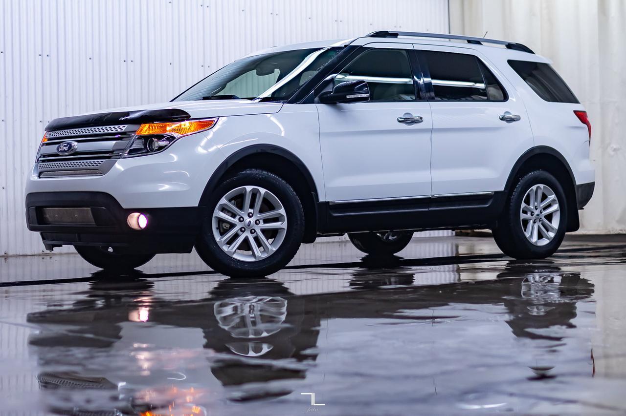 2015 Ford Explorer AWD XLT Luxury Leather BCam 7 Passenger Red Deer AB