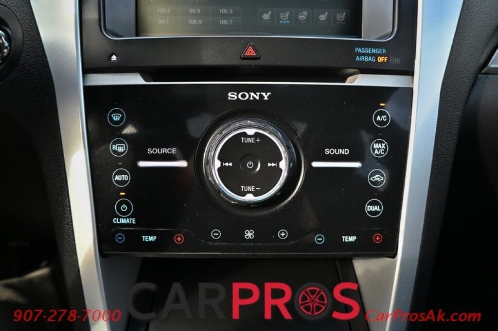 2015 Ford Explorer Sport - 4X4 - Remote Start - Heated/Cooled Leather Seats - Heated Steering Wheel - Push to Start - Blind Spot Monitoring System - Adaptive Cruise Control - NAV - Bluetooth - Dual Panel Sunroof - 3rd Row Seating - Seats 7 - Power Liftgate Anchorage AK