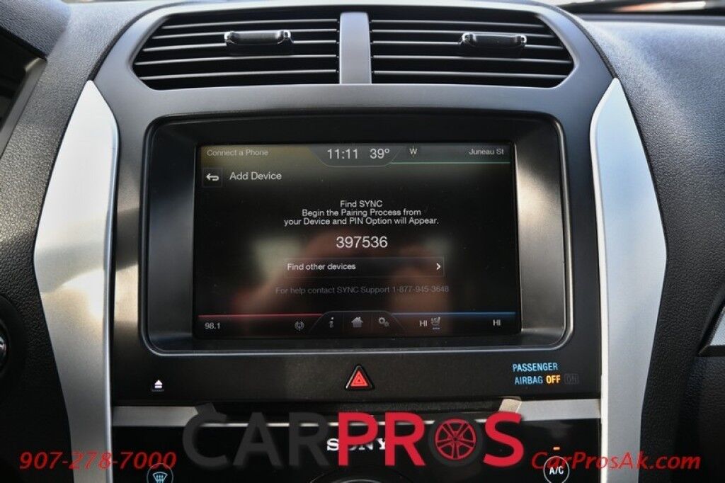 2015 Ford Explorer Sport - 4X4 - Remote Start - Heated/Cooled Leather Seats - Heated Steering Wheel - Push to Start - Blind Spot Monitoring System - Adaptive Cruise Control - NAV - Bluetooth - Dual Panel Sunroof - 3rd Row Seating - Seats 7 - Power Liftgate Anchorage AK