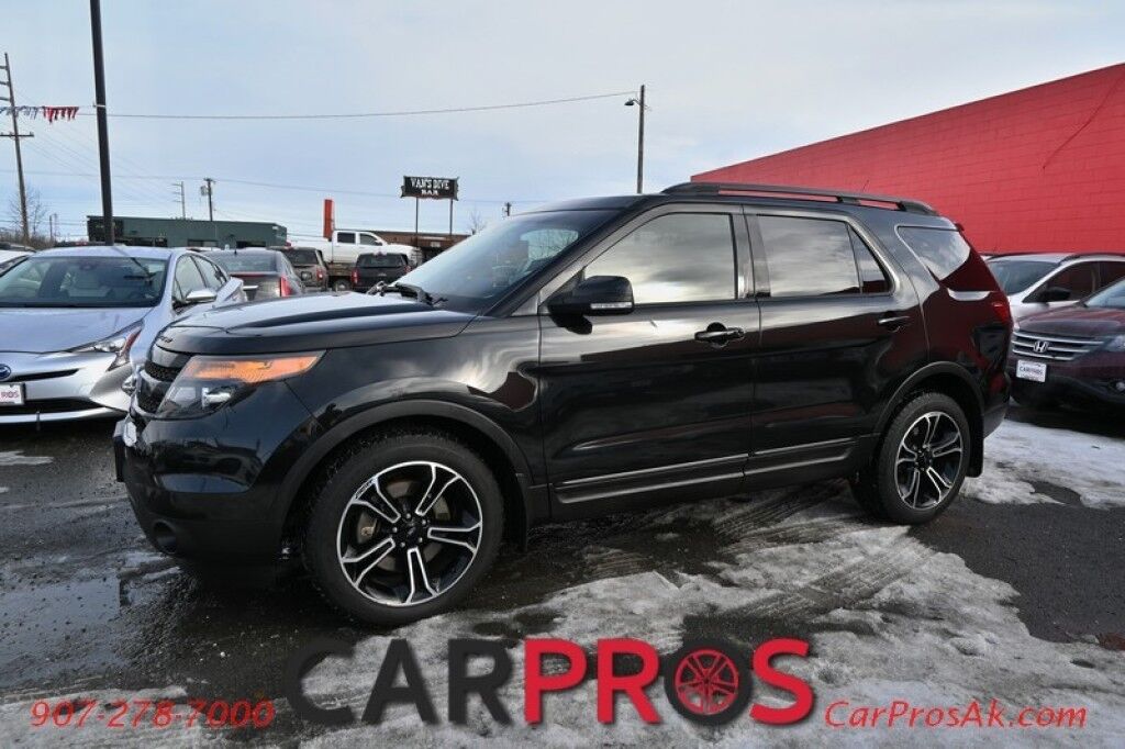 2015 Ford Explorer Sport - 4X4 - Remote Start - Heated/Cooled Leather Seats - Heated Steering Wheel - Push to Start - Blind Spot Monitoring System - Adaptive Cruise Control - NAV - Bluetooth - Dual Panel Sunroof - 3rd Row Seating - Seats 7 - Power Liftgate Anchorage AK