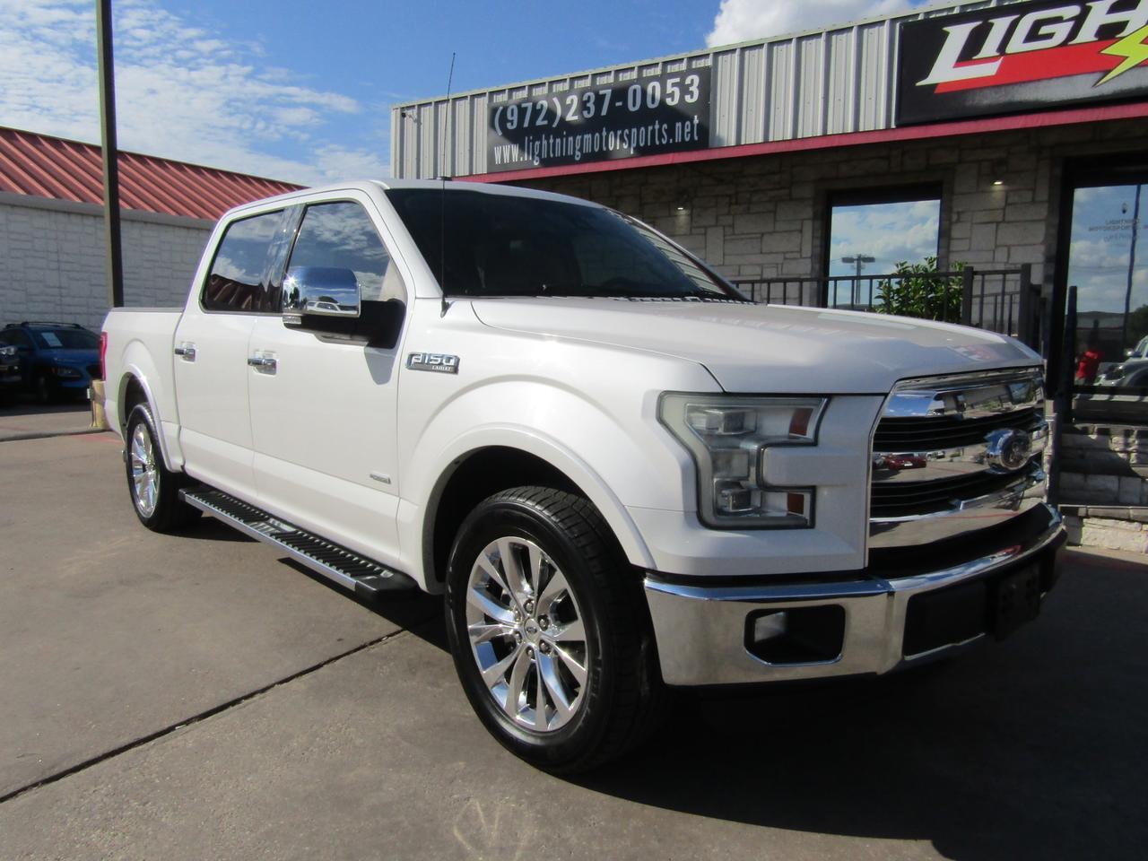 2015 Ford F-150 2WD SuperCrew 145 Lariat Grand Prairie TX
