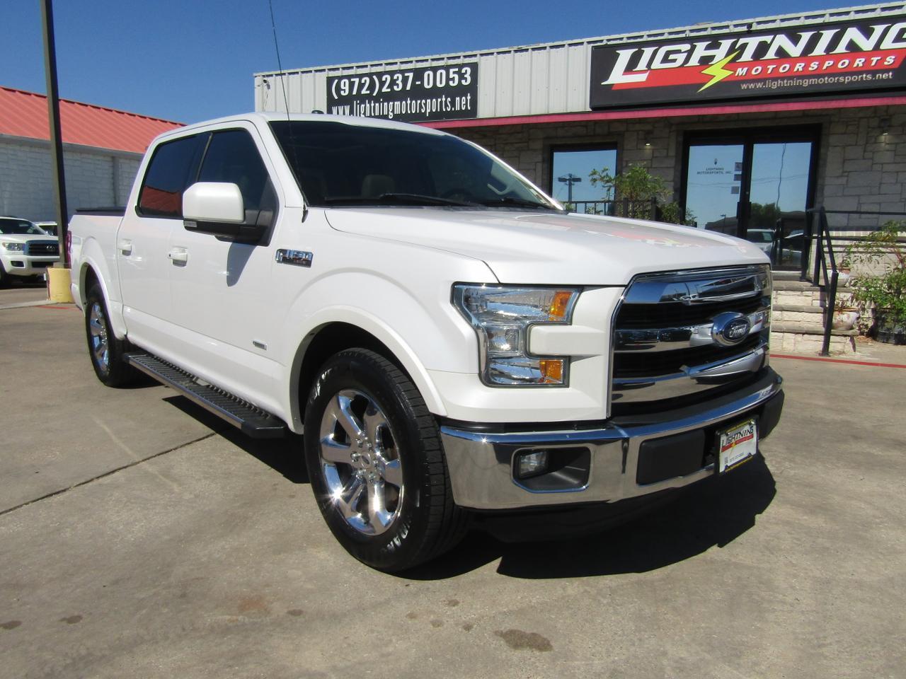 2015 Ford F-150 2WD SuperCrew 145 Lariat Grand Prairie TX