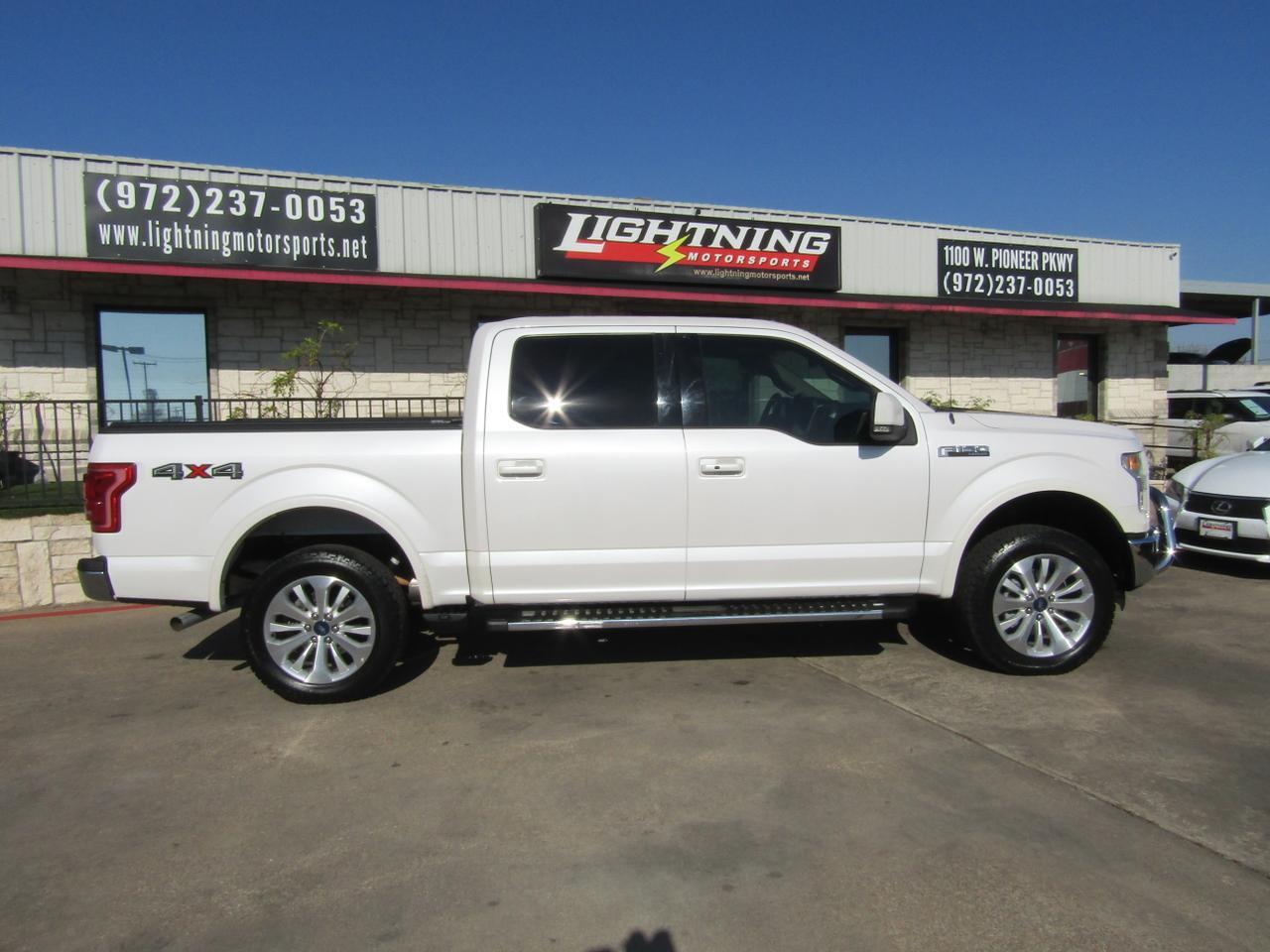 2015 Ford F-150 4WD SuperCrew 145 Lariat Grand Prairie TX