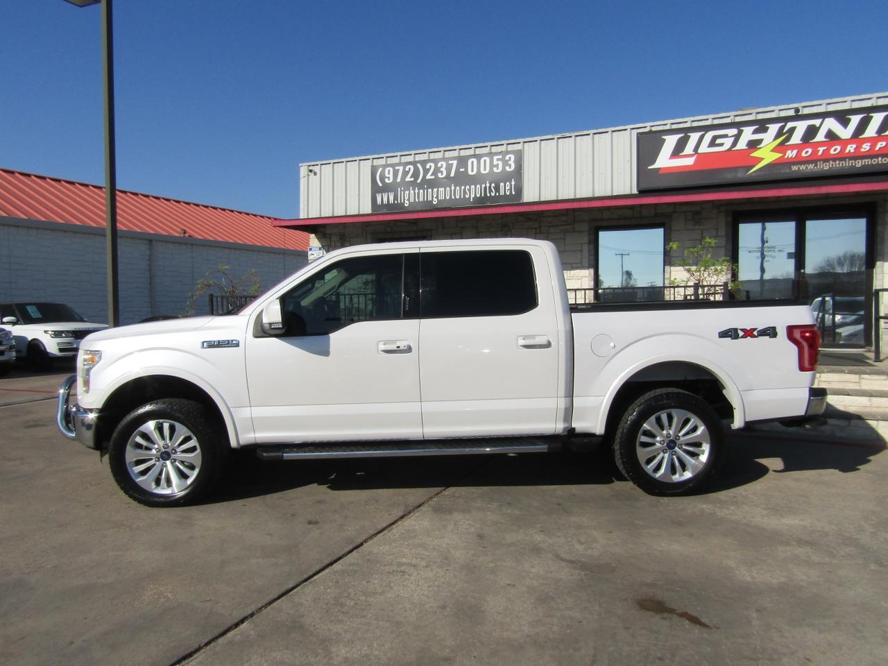 2015 Ford F-150 4WD SuperCrew 145 Lariat Grand Prairie TX