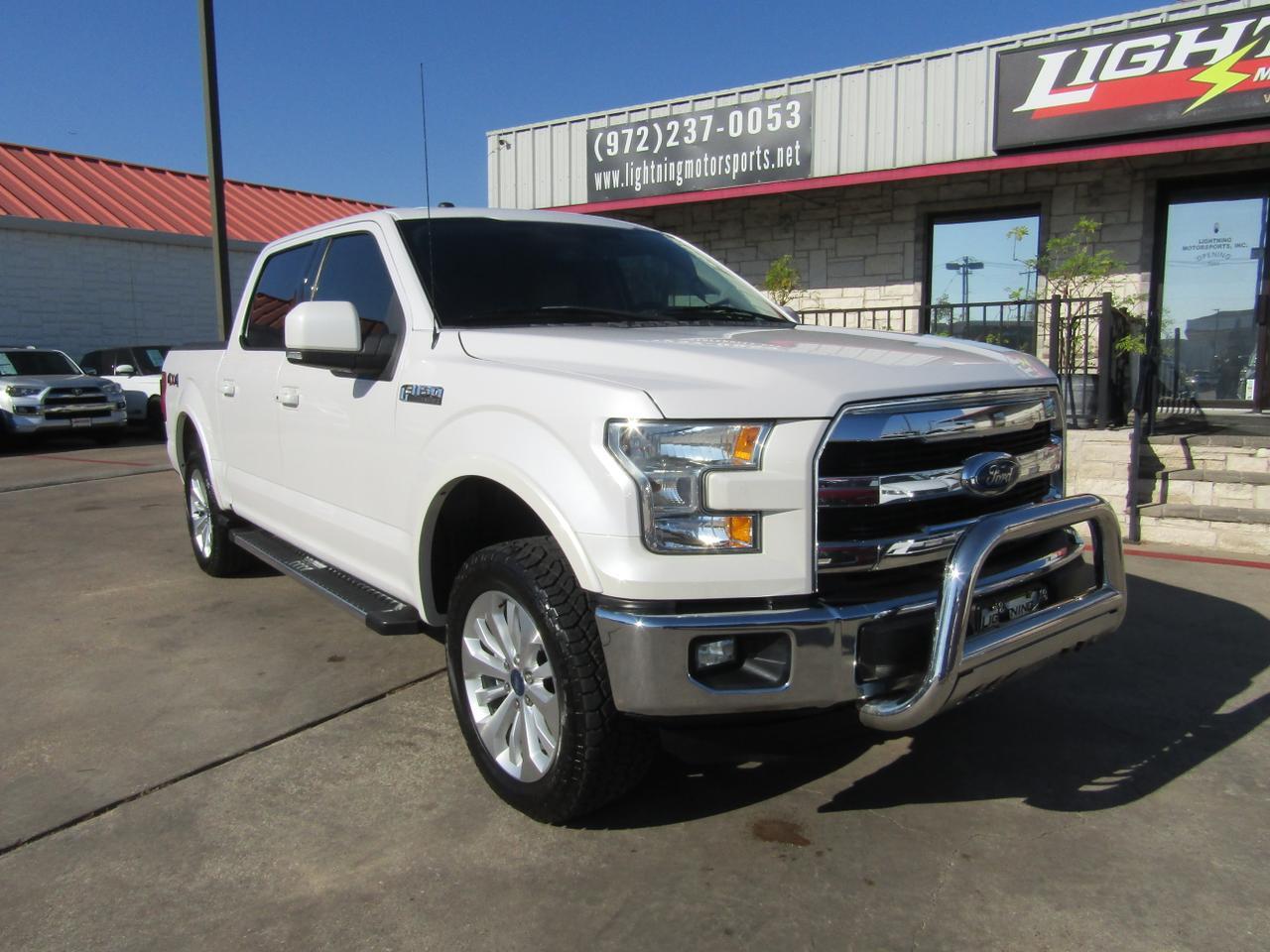 2015 Ford F-150 4WD SuperCrew 145 Lariat Grand Prairie TX