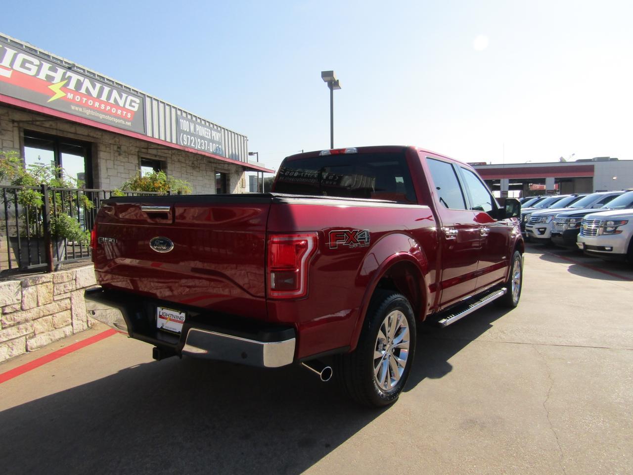2015 Ford F-150 4WD SuperCrew 145 Lariat Grand Prairie TX
