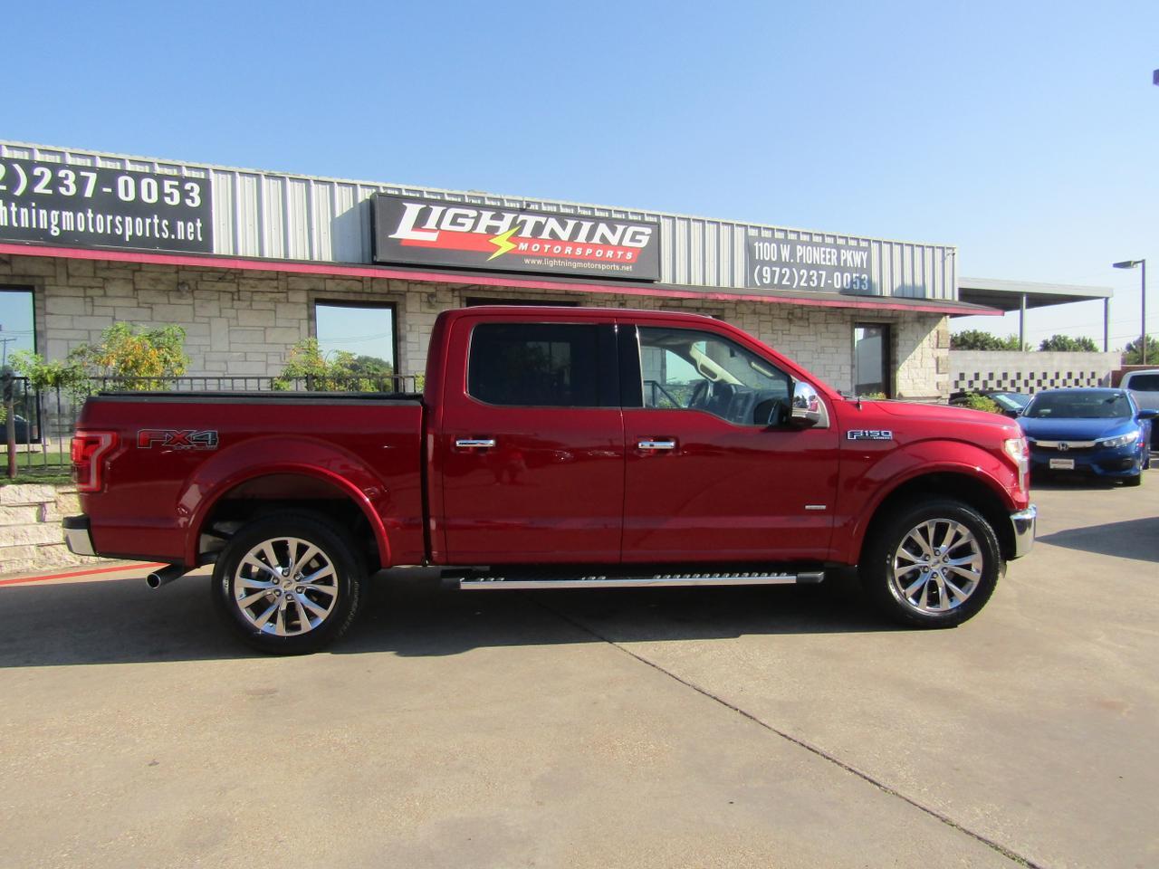 2015 Ford F-150 4WD SuperCrew 145 Lariat Grand Prairie TX