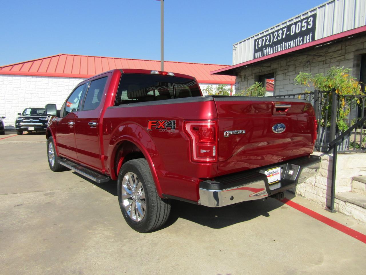 2015 Ford F-150 4WD SuperCrew 145 Lariat Grand Prairie TX