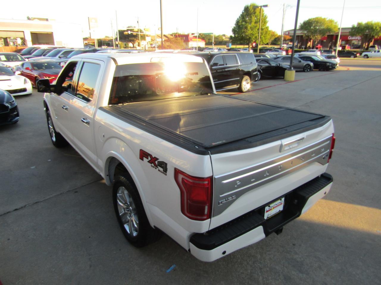 2015 Ford F-150 4WD SuperCrew 145 Platinum Grand Prairie TX