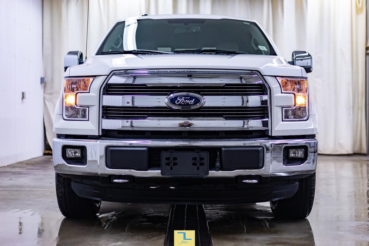 2015 Ford F-150 4x4 Super Crew Lariat FX4 Leather Nav BCam Red Deer AB