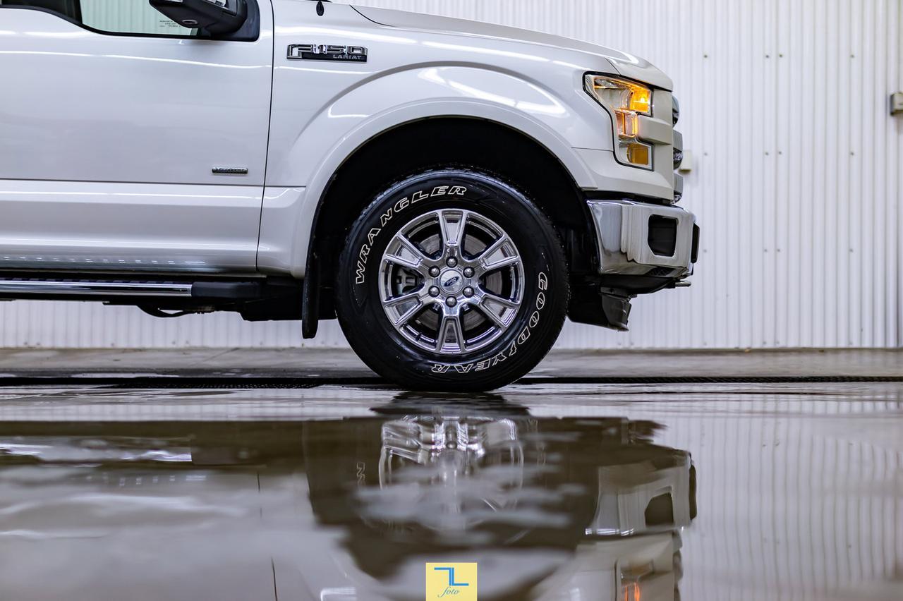 2015 Ford F-150 4x4 Super Crew Lariat FX4 Leather Nav BCam Red Deer AB
