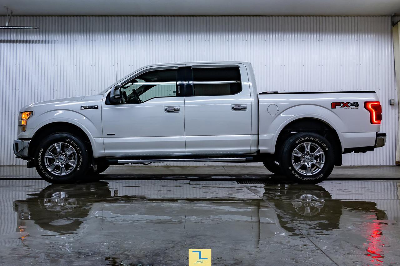 2015 Ford F-150 4x4 Super Crew Lariat FX4 Leather Nav BCam Red Deer AB