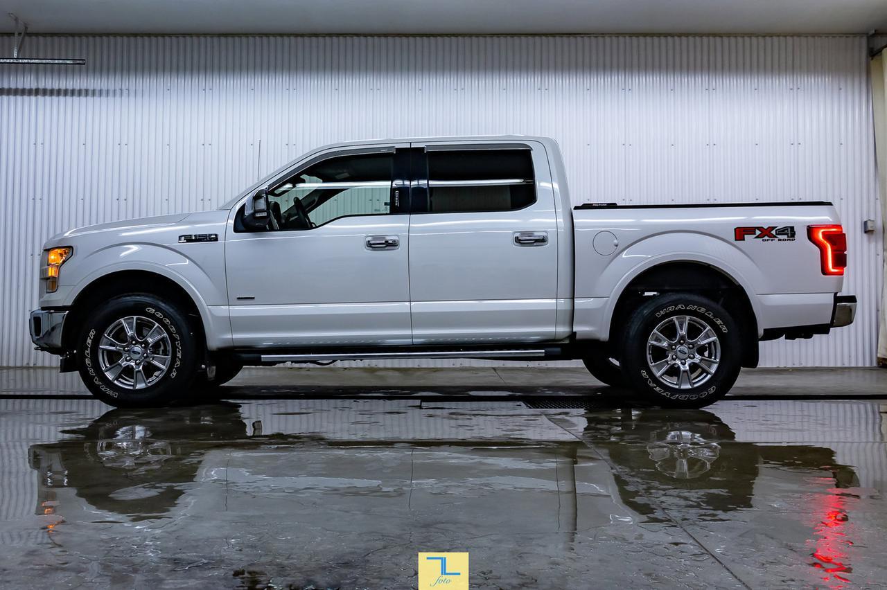 2015 Ford F-150 4x4 Super Crew Lariat FX4 Leather Nav BCam Red Deer AB