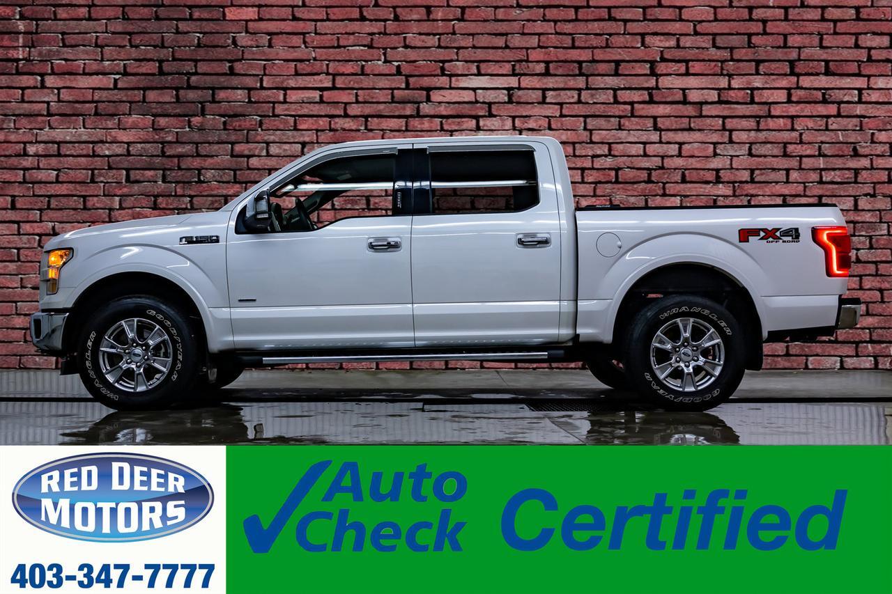 2015 Ford F-150 4x4 Super Crew Lariat FX4 Leather Nav BCam