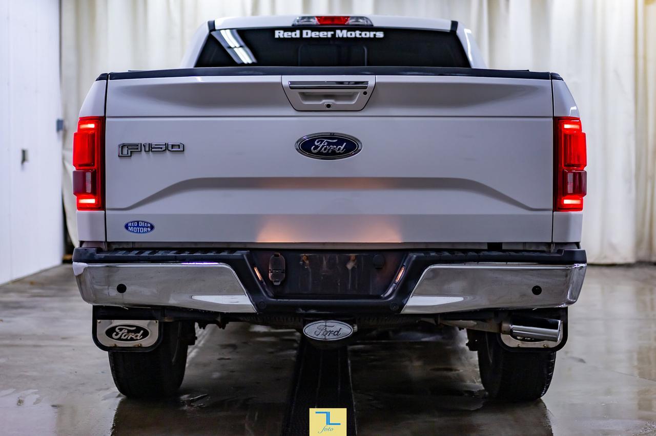 2015 Ford F-150 4x4 Super Crew Lariat FX4 Leather Nav BCam Red Deer AB