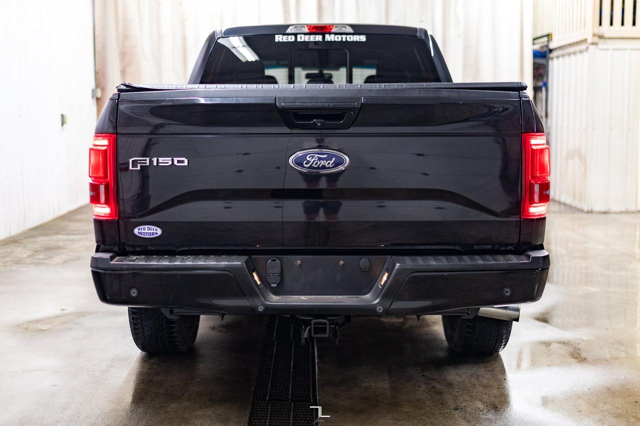 2015 Ford F-150 4x4 Super Crew Lariat FX4 Leather Roof BCam Red Deer AB